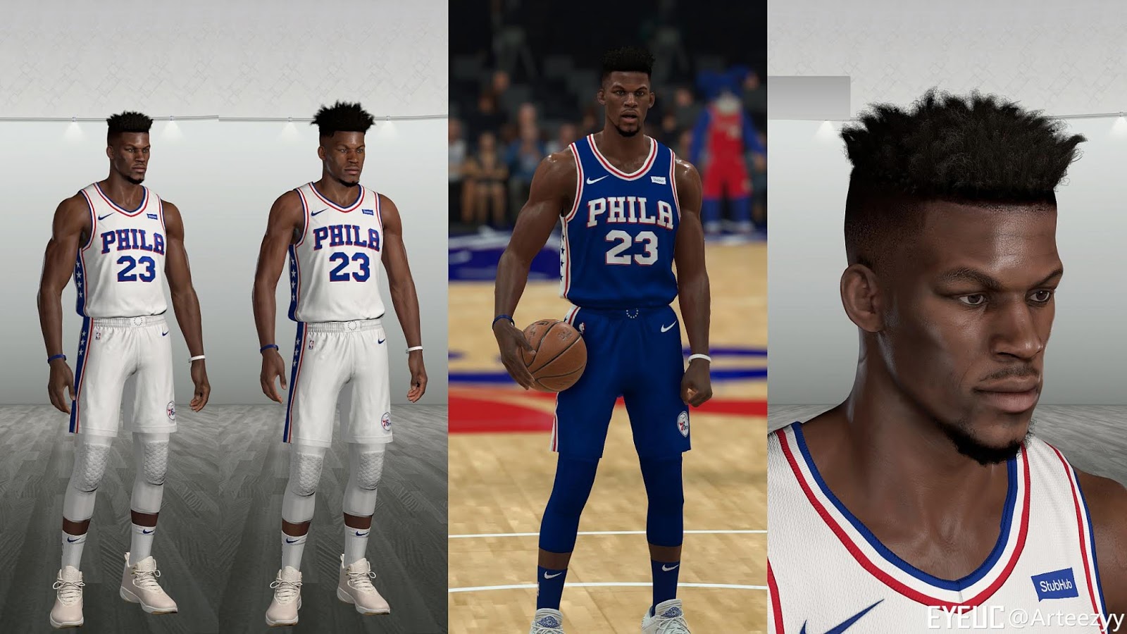 NBA 2K19 Jimmy Butler Cyberface by Arteezy Shuajota NBA 2K19 Jimmy Butler Cyberface by Arteezy Shuajota
