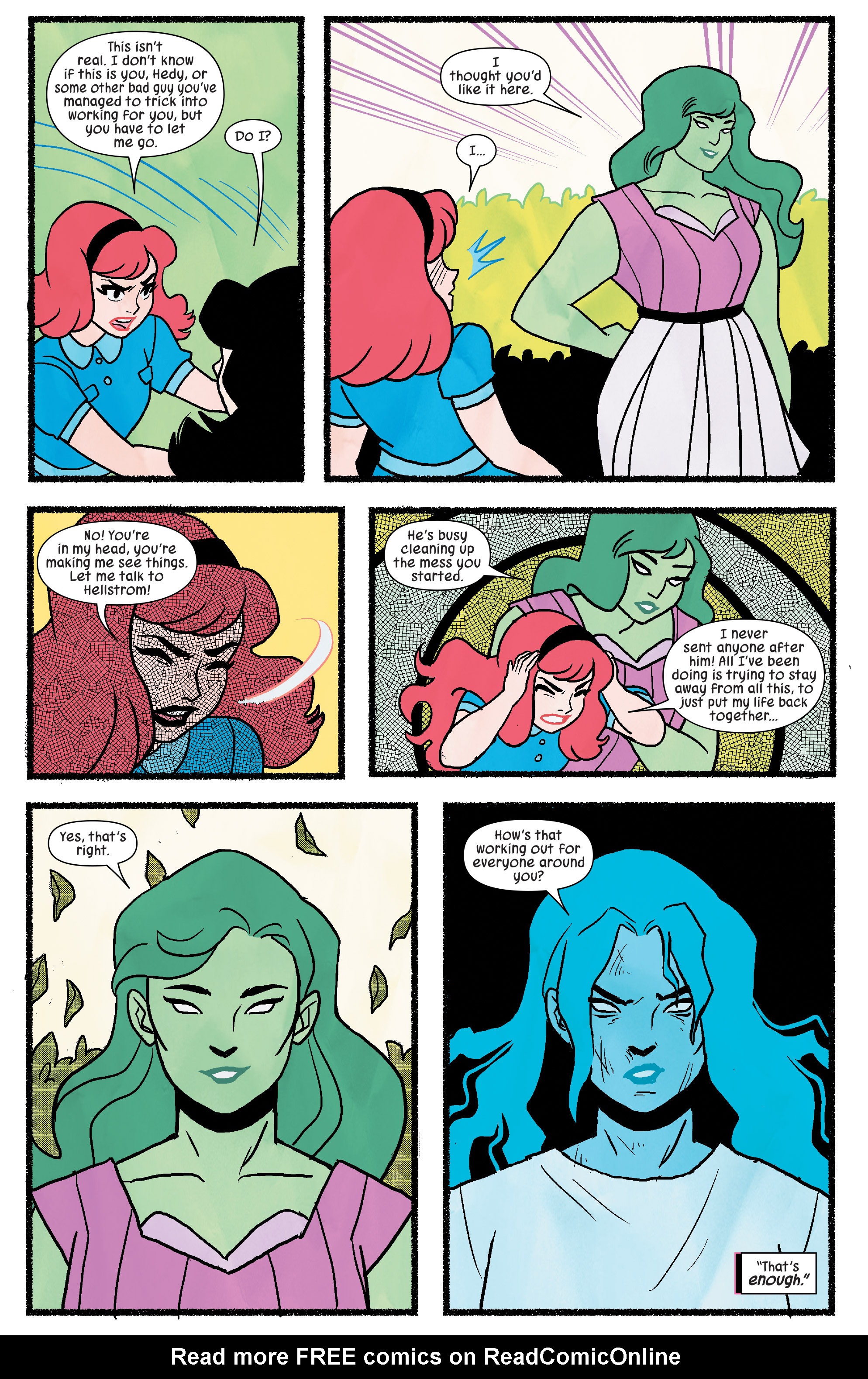 Read online Patsy Walker, A.K.A. Hellcat! comic -  Issue #10 - 6