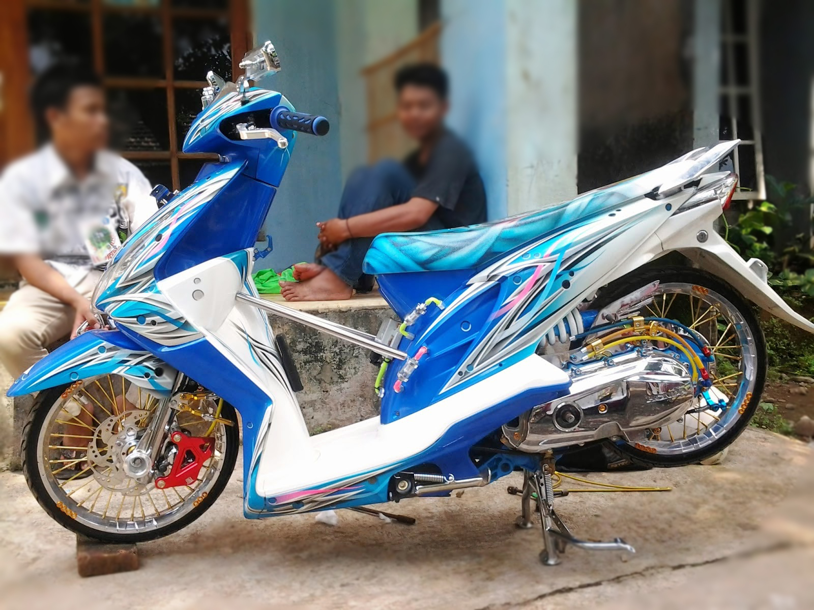 Dowload Koleksi Modif Honda Beat Dengan Skotlet Terupdate Botol