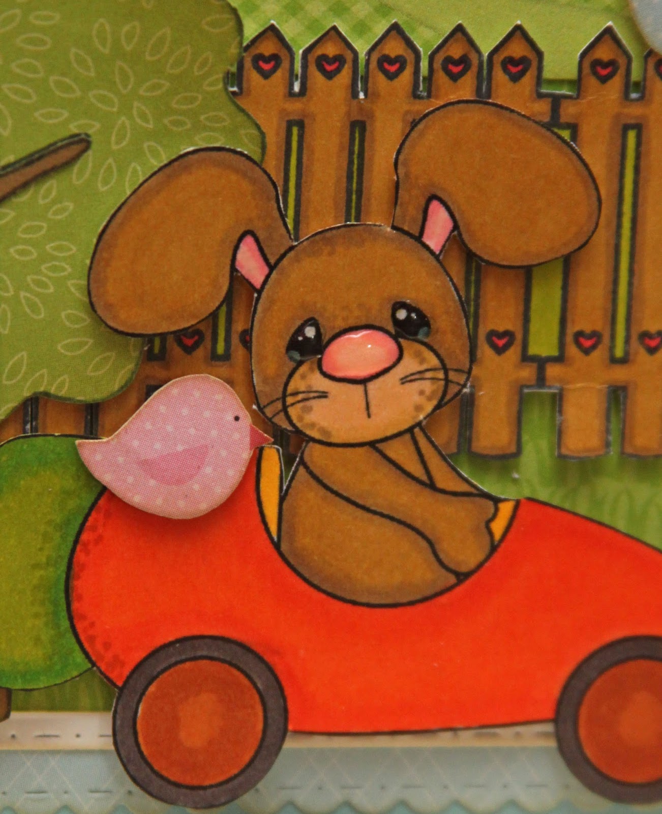 Life of a BZscrapper: Bunnies are fast... but bunnies driving carrot