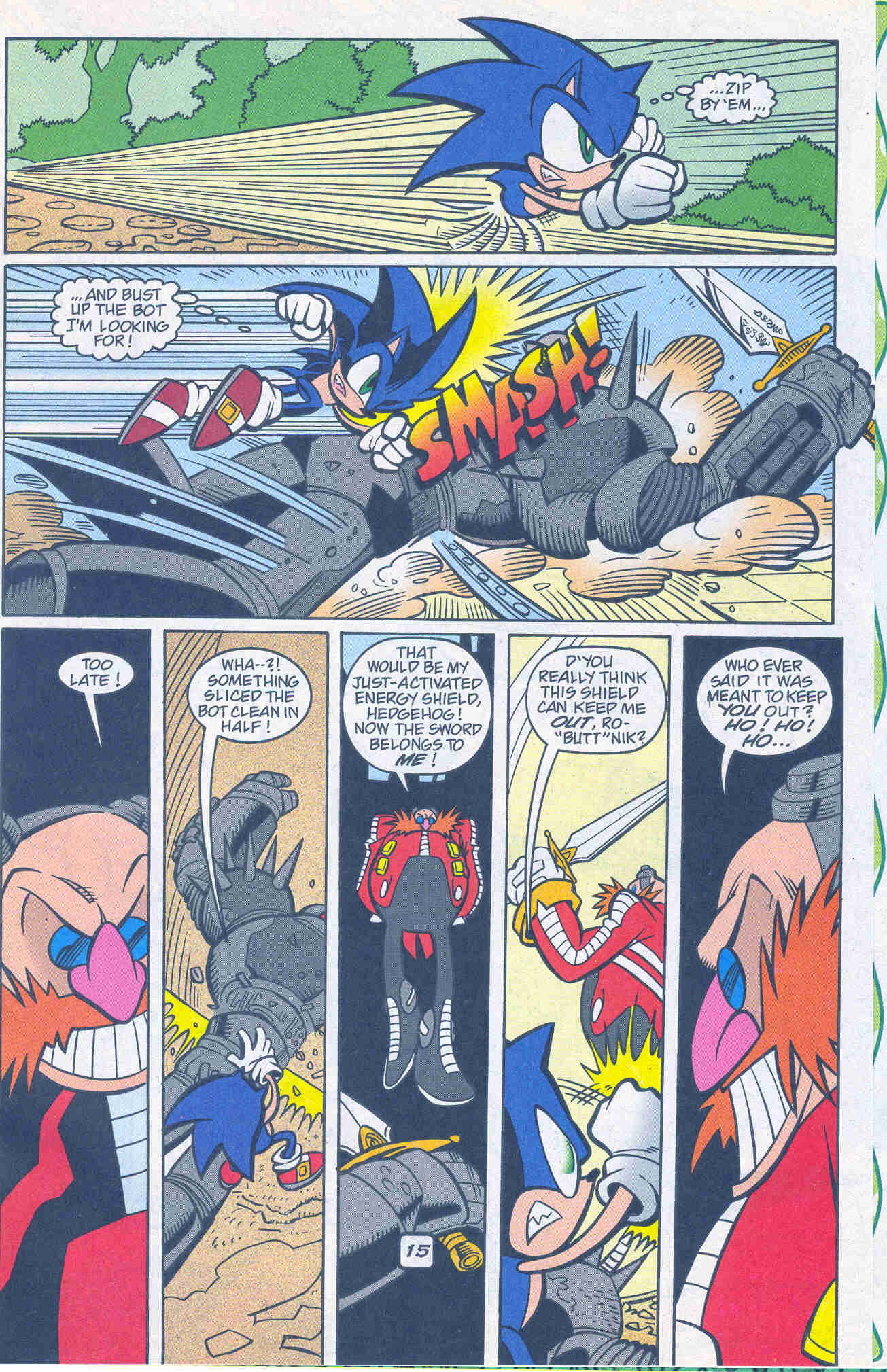 Read online Sonic The Hedgehog comic -  Issue #90 - 15