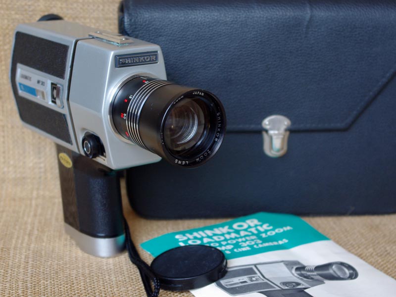 Caméra Nalcom Exclusiv FTL Synchro Zoom Super 8 – Shinkor 8x – Pour Pièces / Défaut
