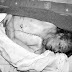 El cadáver de Gadafi