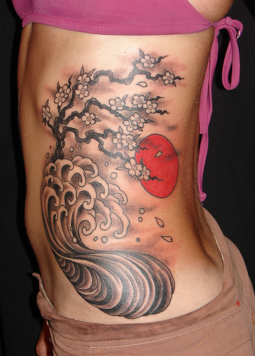 romanceblogtour: tree tattoos designs on ribs girls