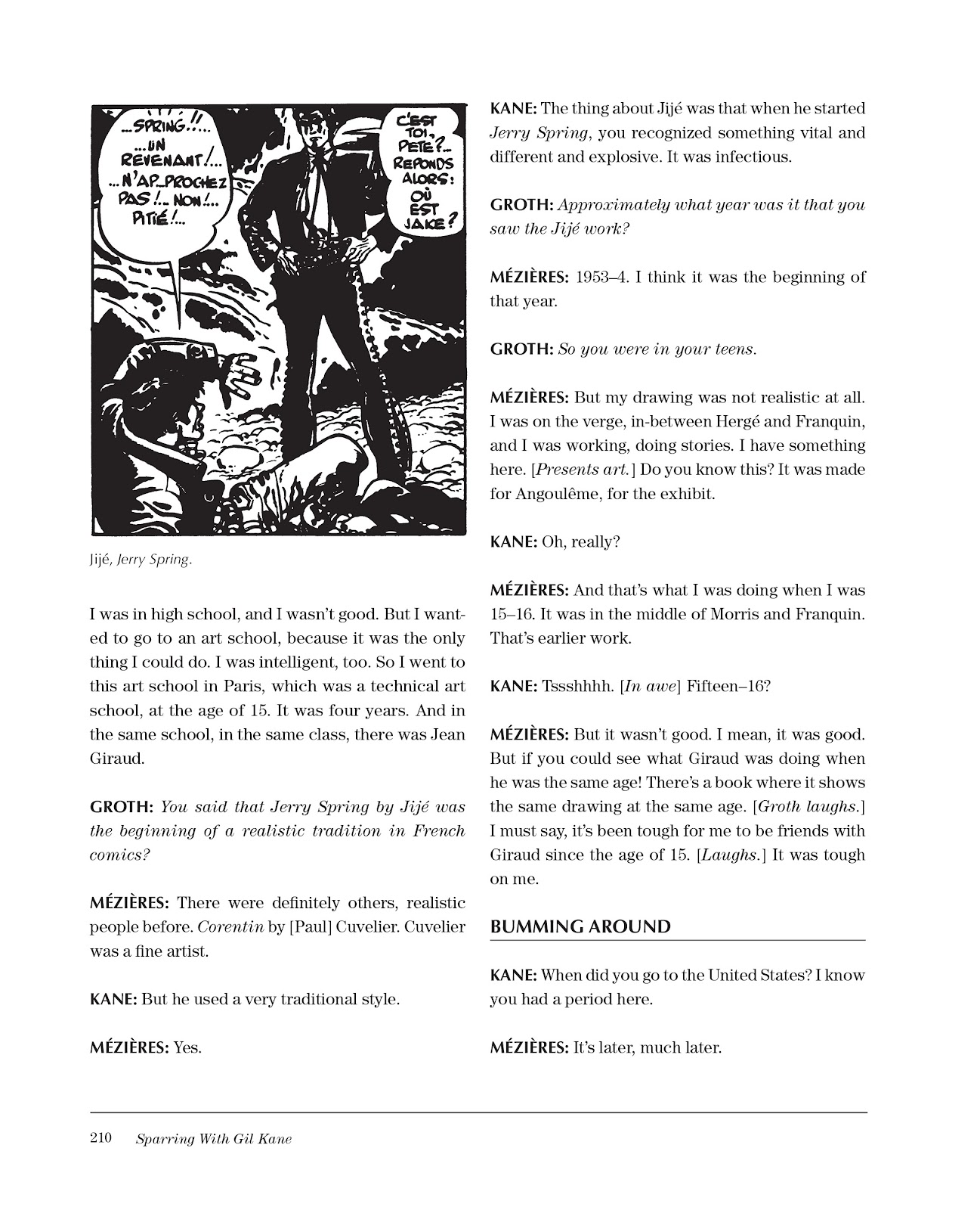 Sparring With Gil Kane: Colloquies On Comic Art and Aesthetics issue TPB (Part 3) - Page 10