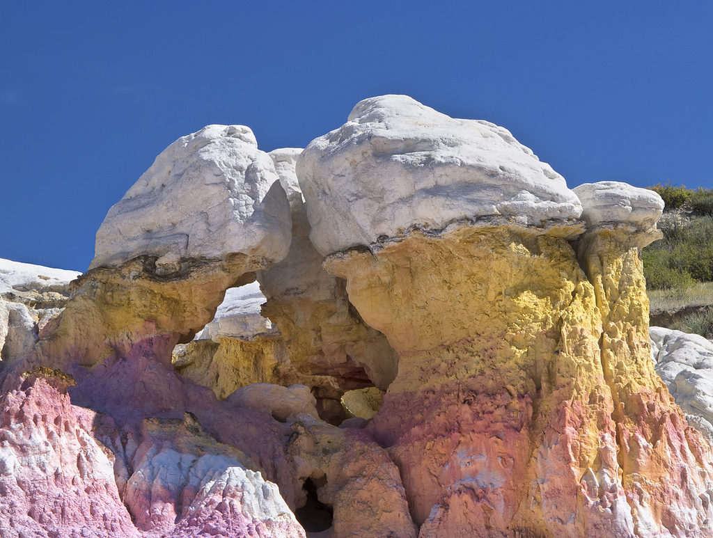 Fantastic Feathers Colorful Geological formations Interpretive Paint