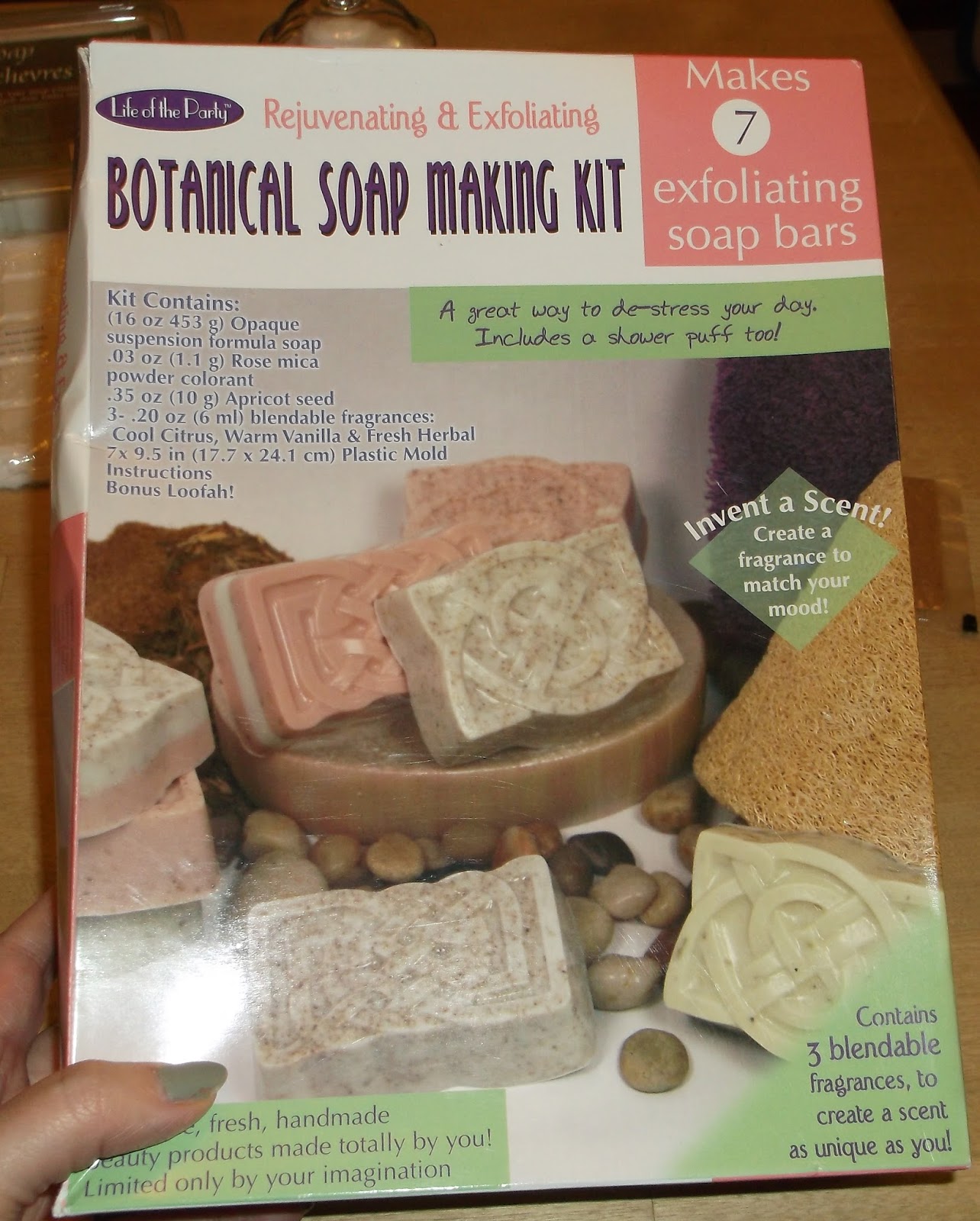Simply Angela Product Review Botanical Soap Making Kit