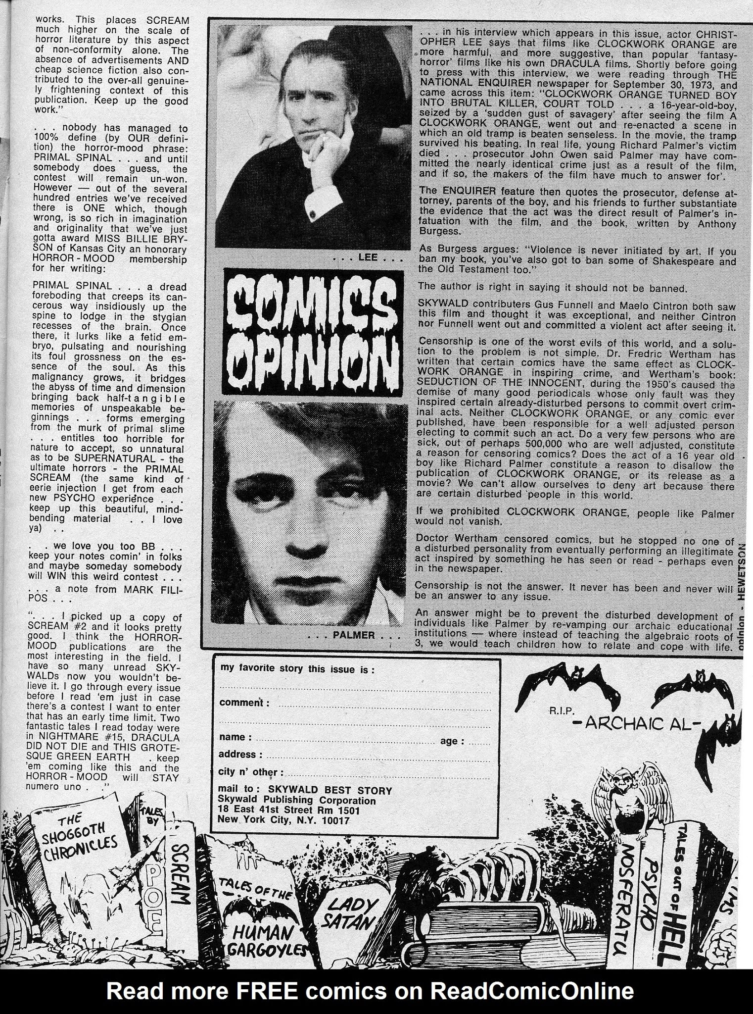 Read online Nightmare (1970) comic -  Issue #17 - 15