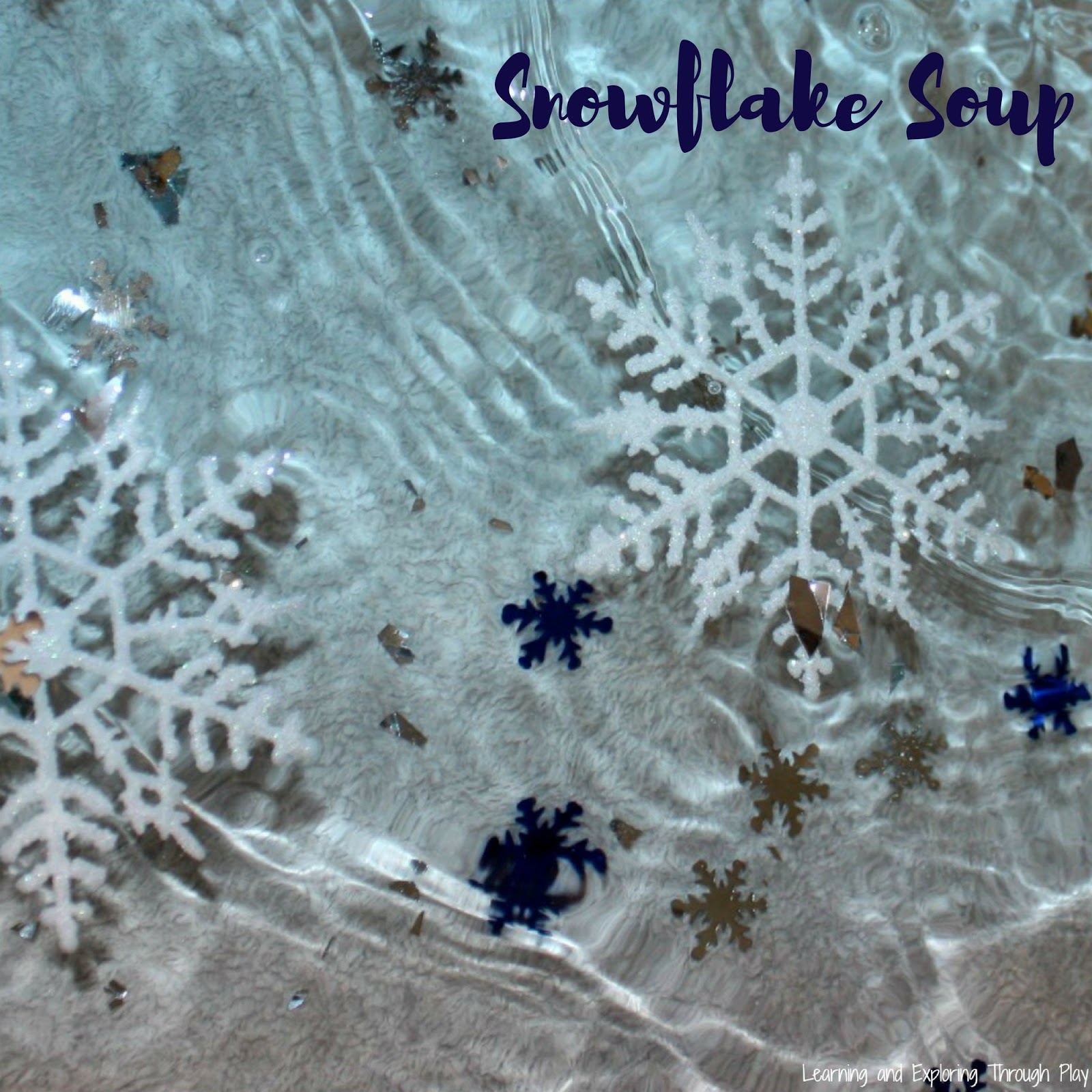 Wintry Sensory Bins for Learning - One Time Through