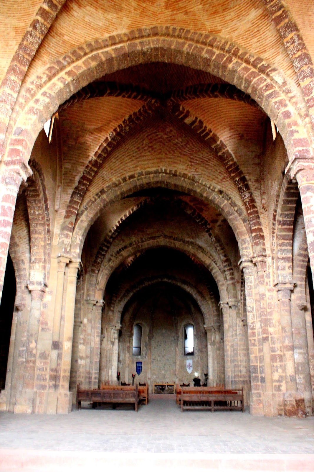 Interior iglesia de Calatrava