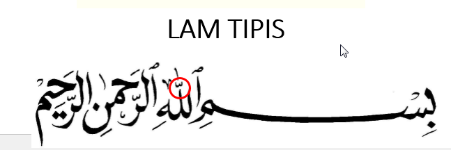 Lam jalalah dibaca tafkhim apabila