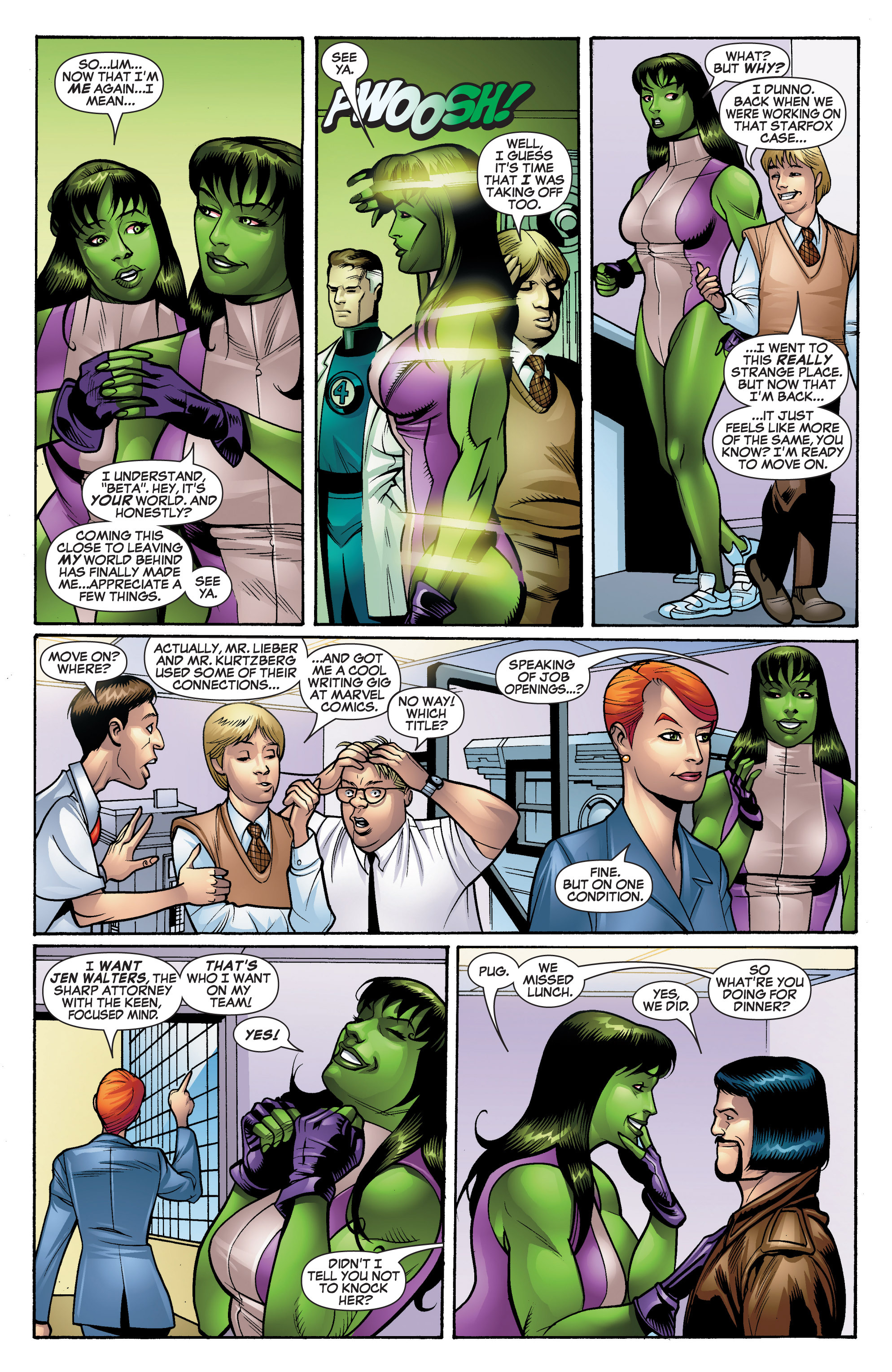 Read online She-Hulk (2005) comic -  Issue #21 - 22