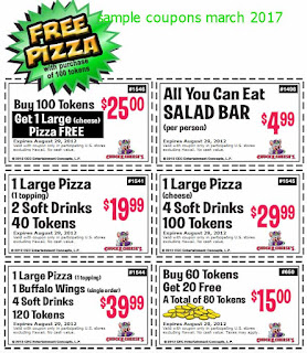 free Chuck E Cheese coupons for march 2017 free Chuck E Cheese coupons for march 2017