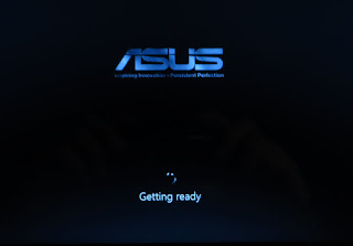 Asus X202E - Windows Installation Splash