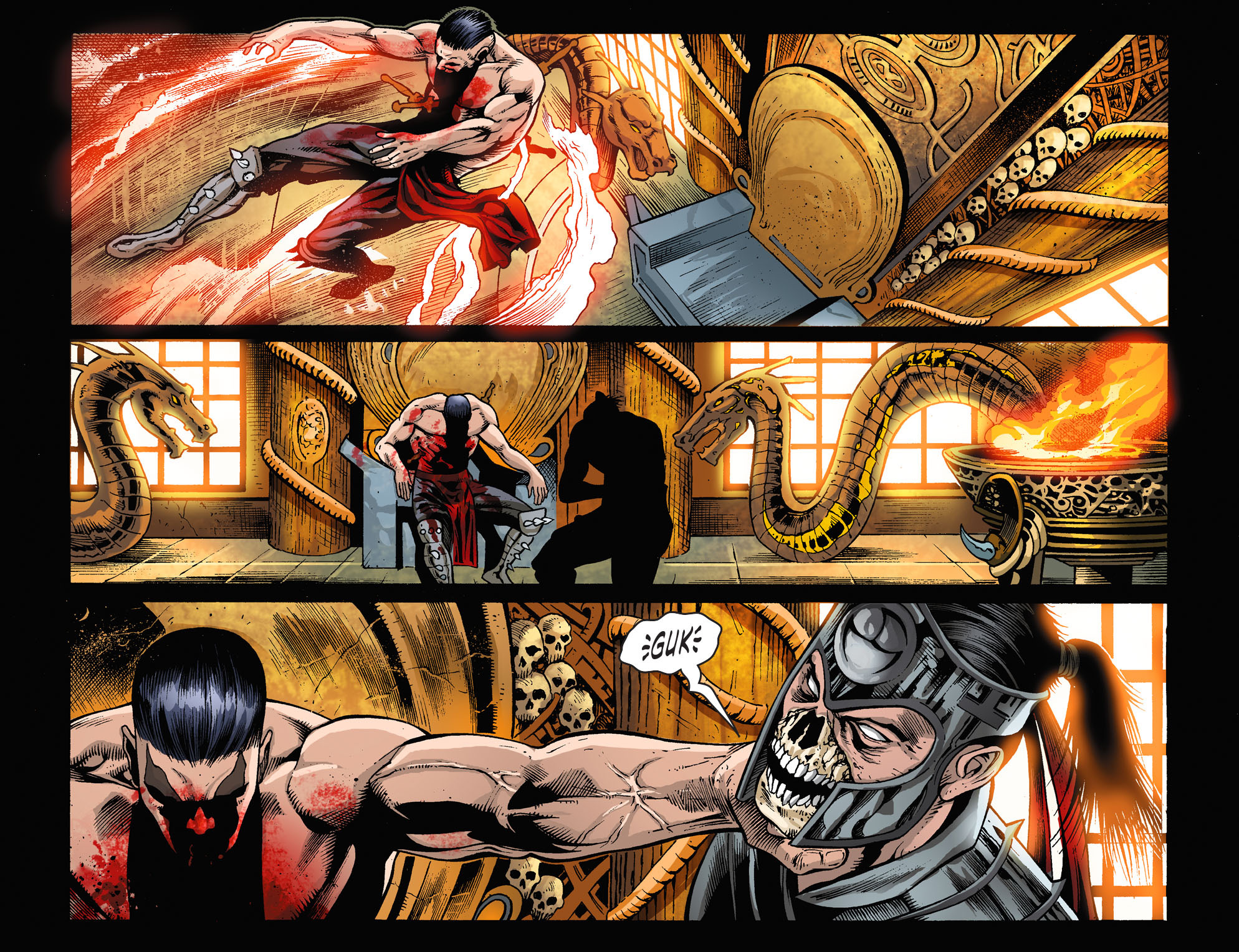 Read online Mortal Kombat X [I] comic -  Issue #28 - 16