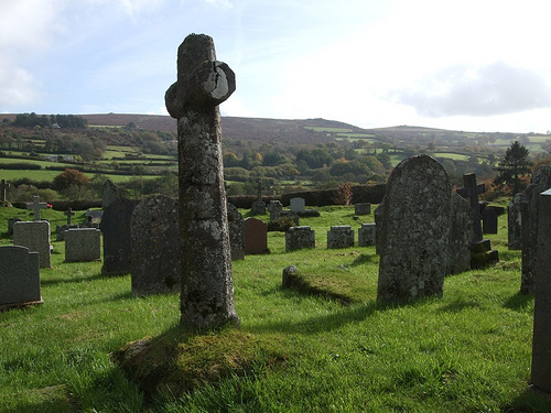 Widecombe Church in Widecombe on Dartmoor
