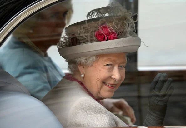 Queen Elizabeth and the Duchess of Cornwall attended a service to celebrate the 750th anniversary of Westminster Abbey