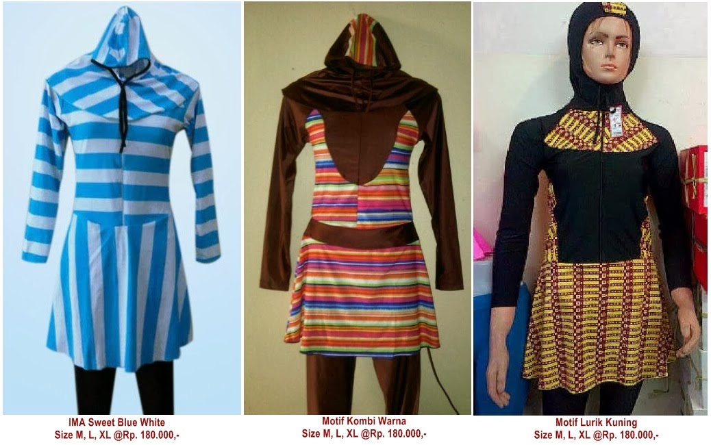Baju Renang Dewasa Muslimah - Online Mall Aksesoris Indonesia