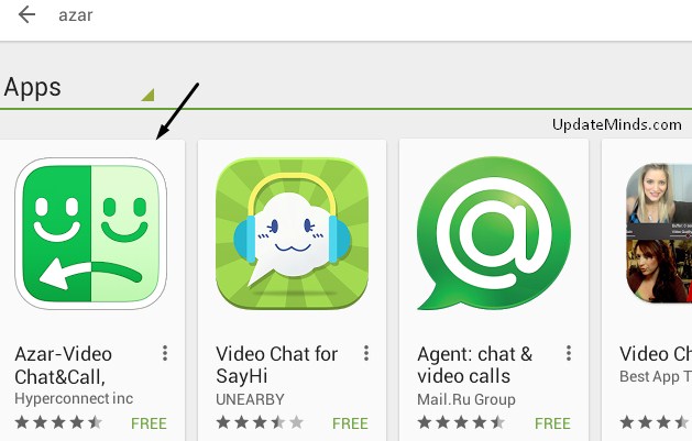 تطبيق التواصل الإجتماعي الجديد Azar-Video Chat&Call,Messenger حصل على أكثر من 50 مليون تحميل ، سارع لإكتشافه