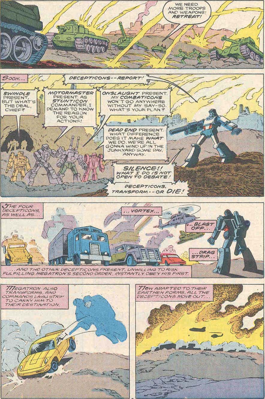 The Transformers (1984) issue 25 - Page 9