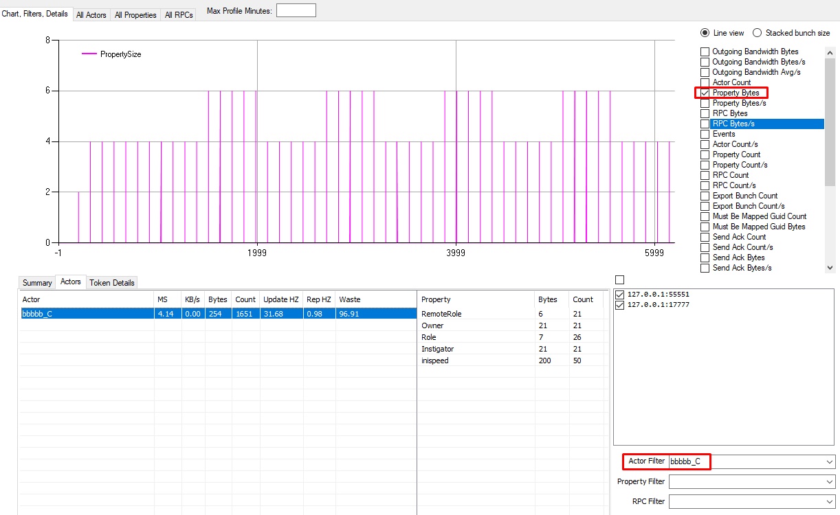 UE4 Network Profiler介紹 (一)