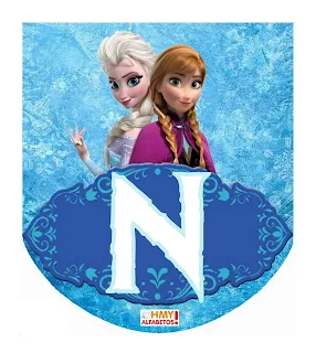 Banderines para Fiesta de Frozen para Descargar Gratis. Free Download Frozen Banners.