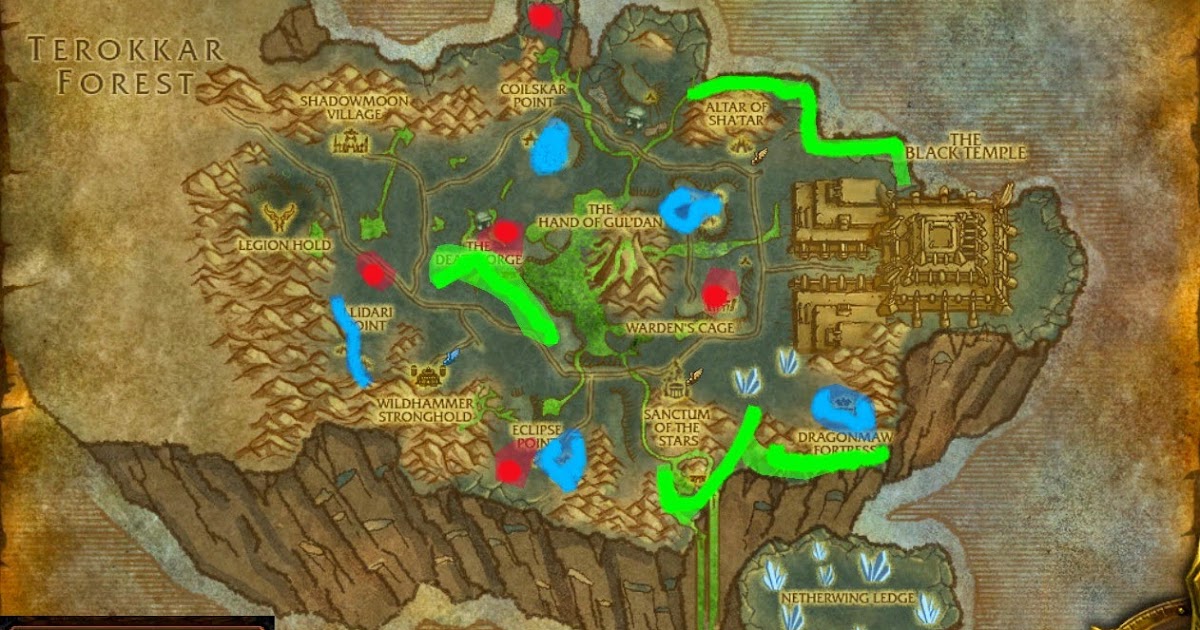 Treasure Map Shadowmoon Valley Master Of World Of Warcraft : Treasure & Rare Spawn Locations In Wod