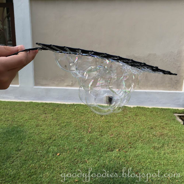 GoodyFoodies Homeschooling How to Make Giant Bubbles at Home