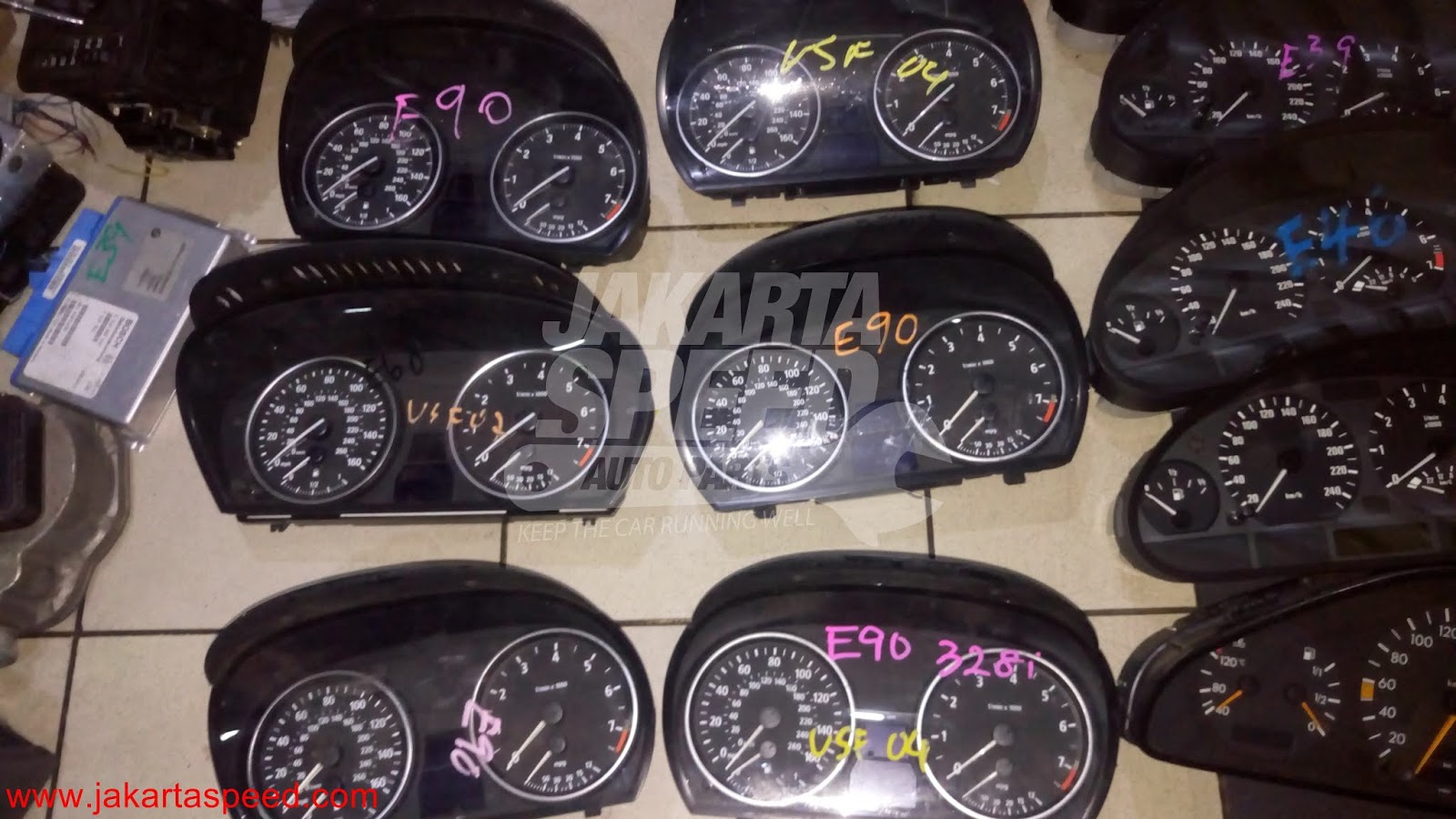 Speedometer Instrument Cluster BMW E90 E60 Copotan