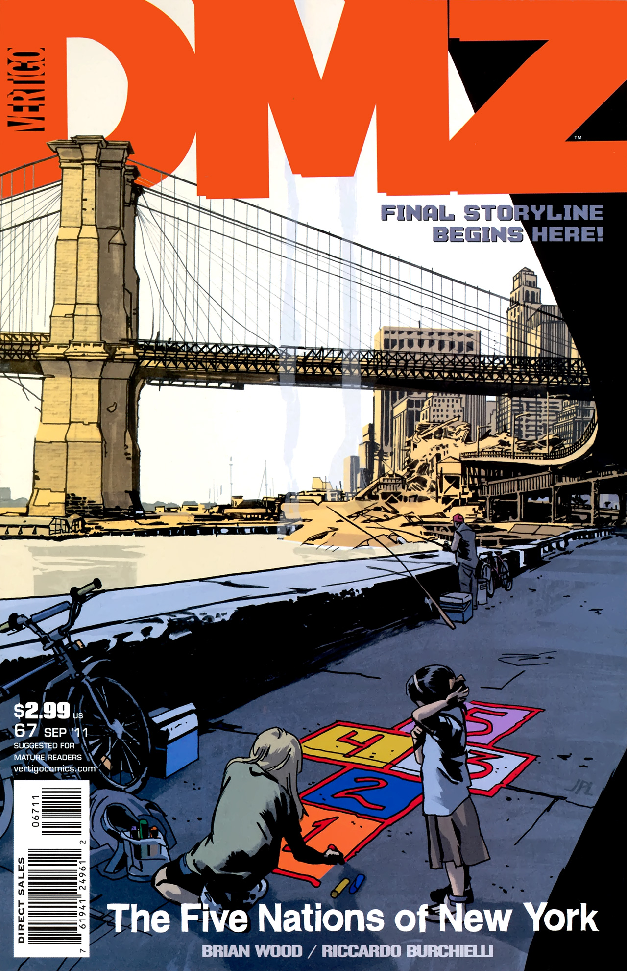 Read online DMZ (2006) comic -  Issue #67 - 1