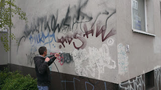 odstranění grafitti