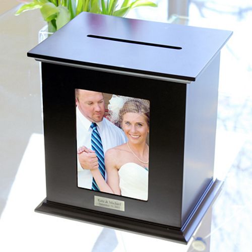 Photo Wedding Card Box