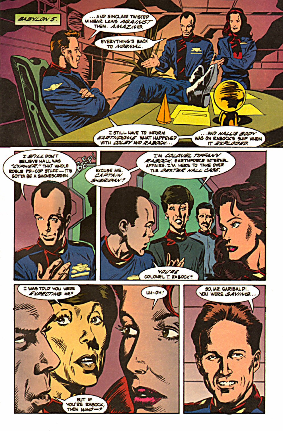 Read online Babylon 5 (1995) comic -  Issue #4 - 25