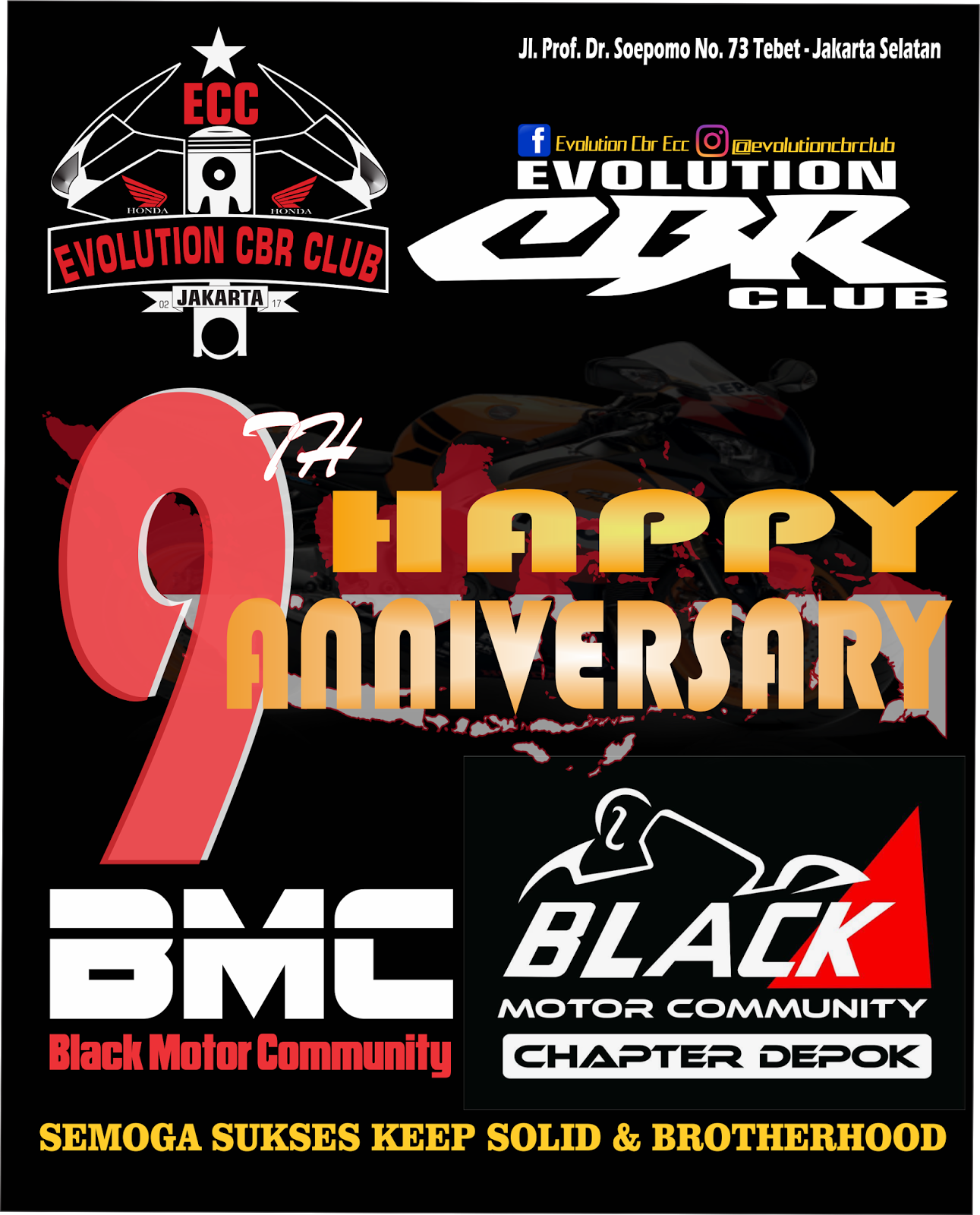Evolution Cbr Club Design Plakat Dari Evolution Cbr Club