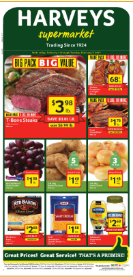 Harveys supermarket weekly ad Harveys supermarket weekly ad