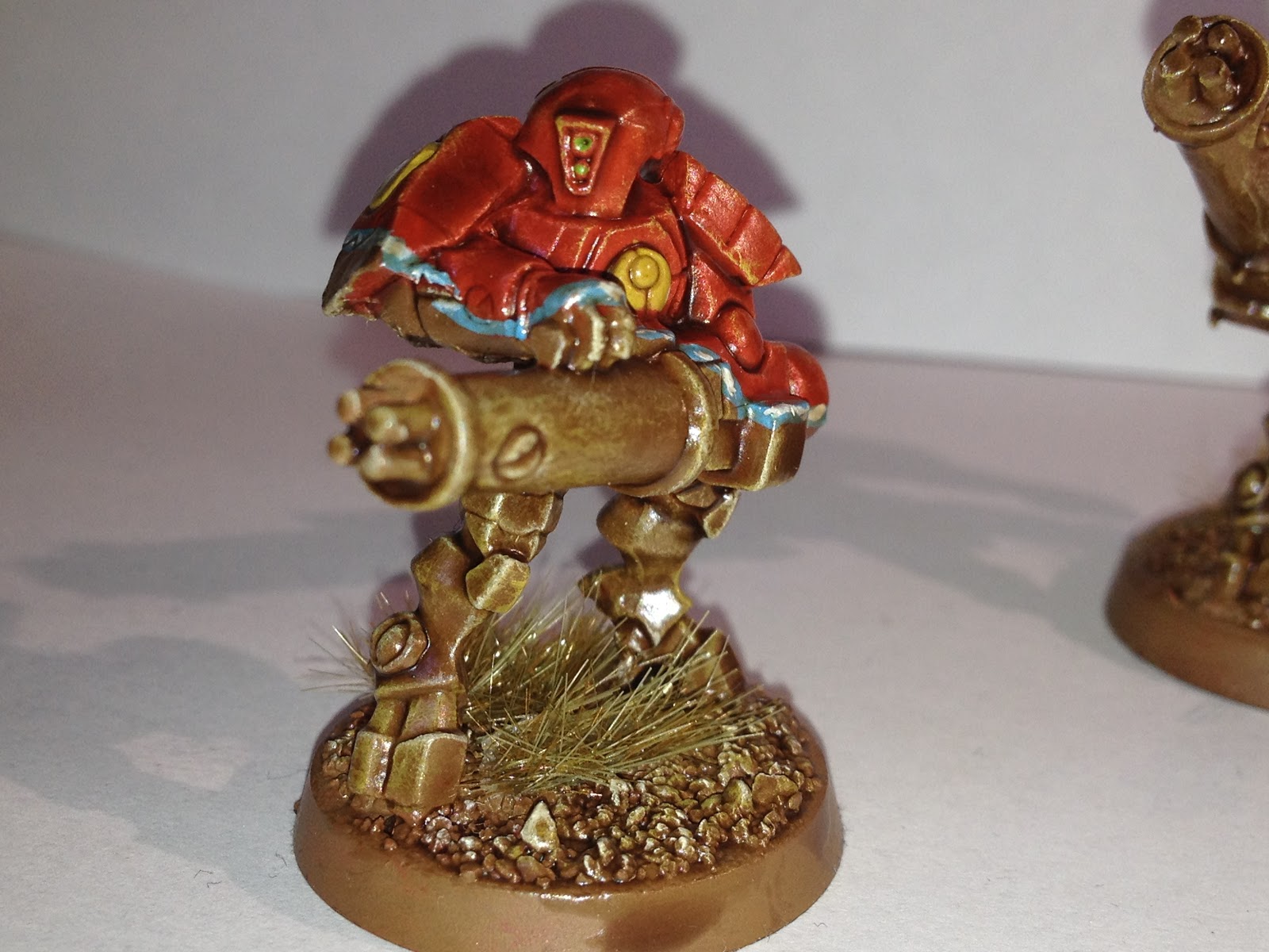 Tau Stealth Suits Of Paint and Men