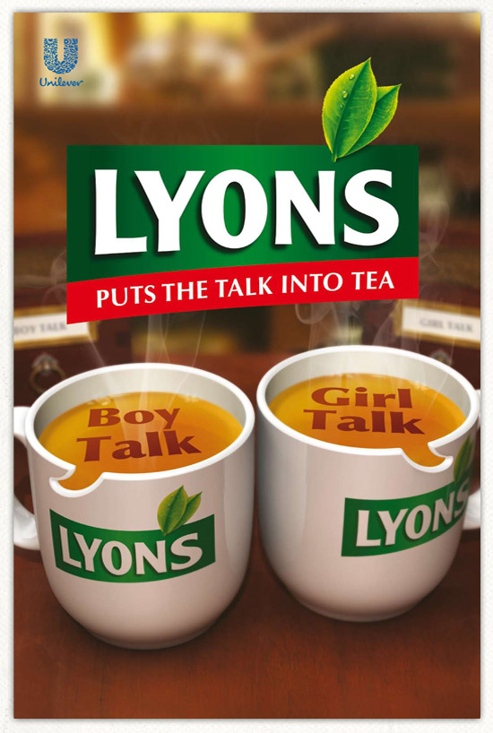 History of All Logos All Lyons Tea Logos