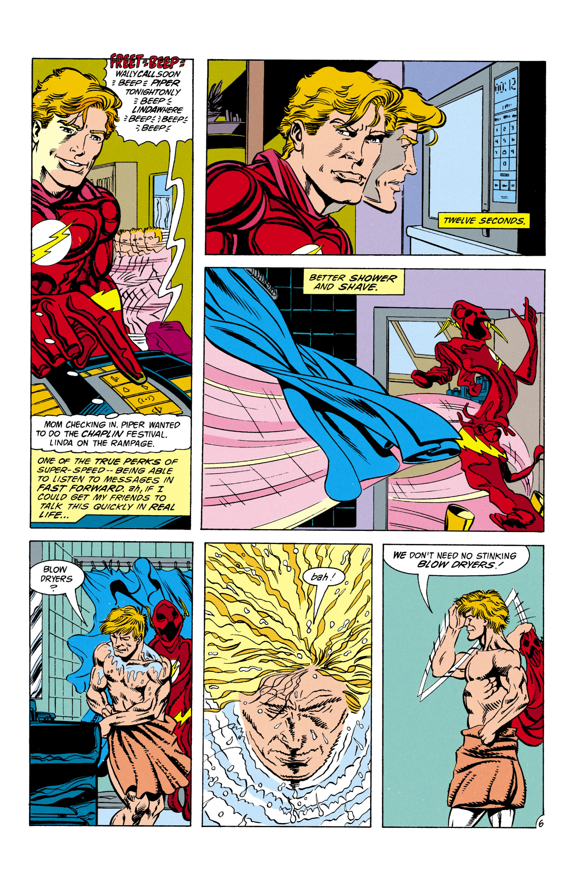 Read online The Flash (1987) comic -  Issue #69 - 7