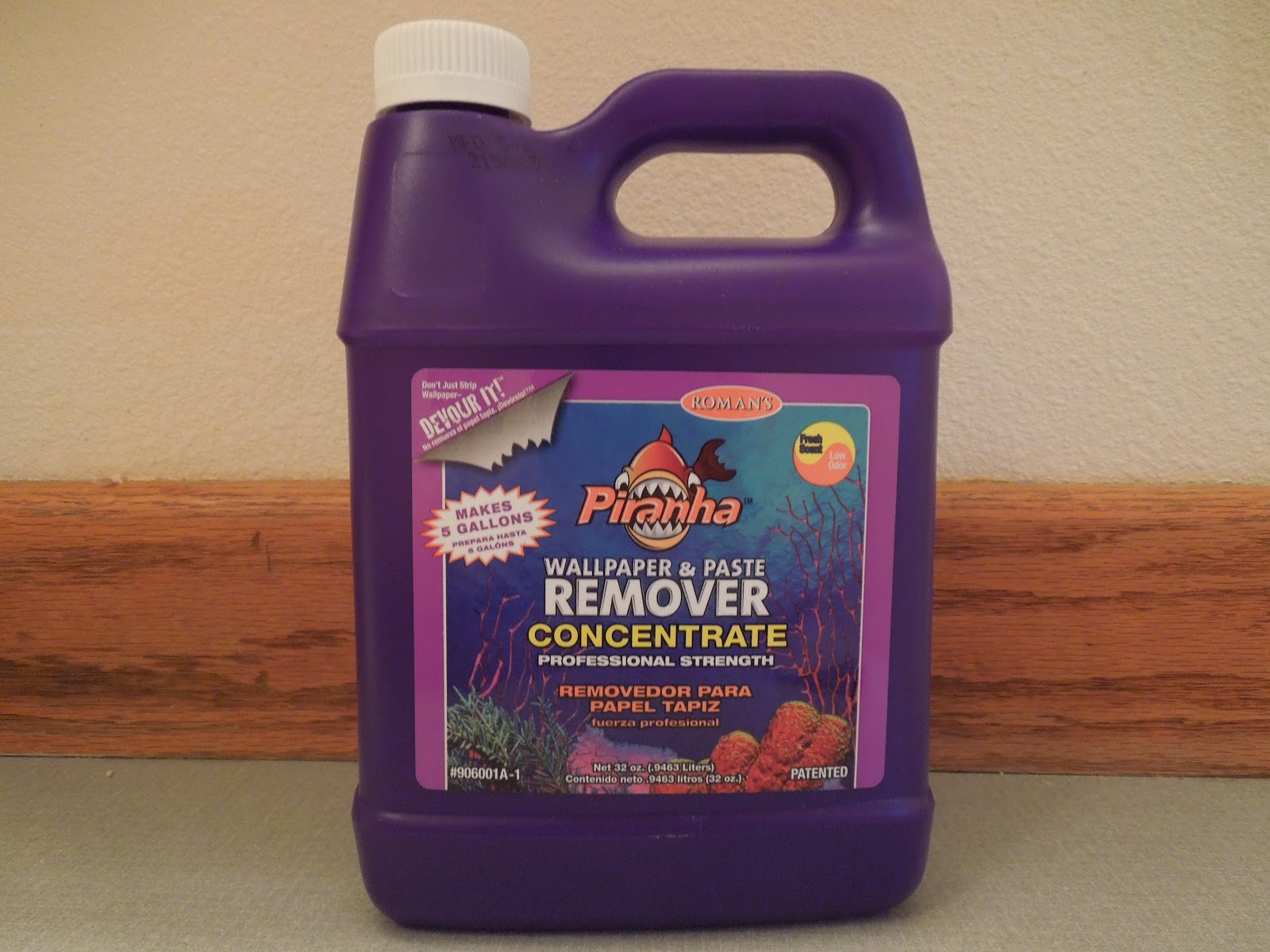 My Stuff Room / Galoreious Stuff Piranha = Wallpaper & Paste Remover