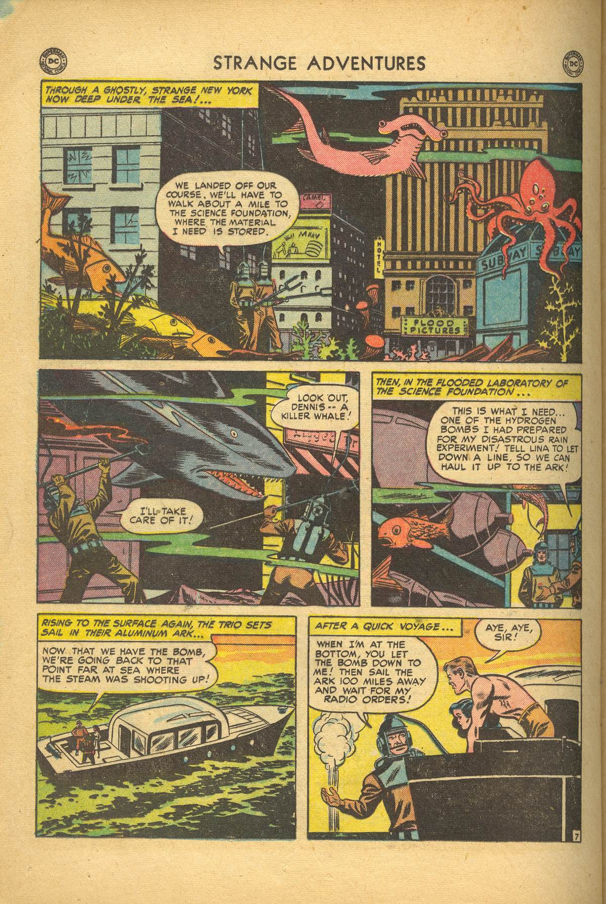 Read online Strange Adventures (1950) comic -  Issue #1 - 36