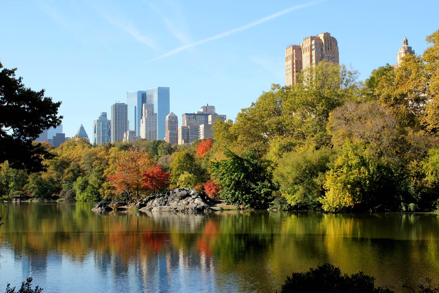 Around the World! New York Manhatten, Statue Of Liberty & Central Park