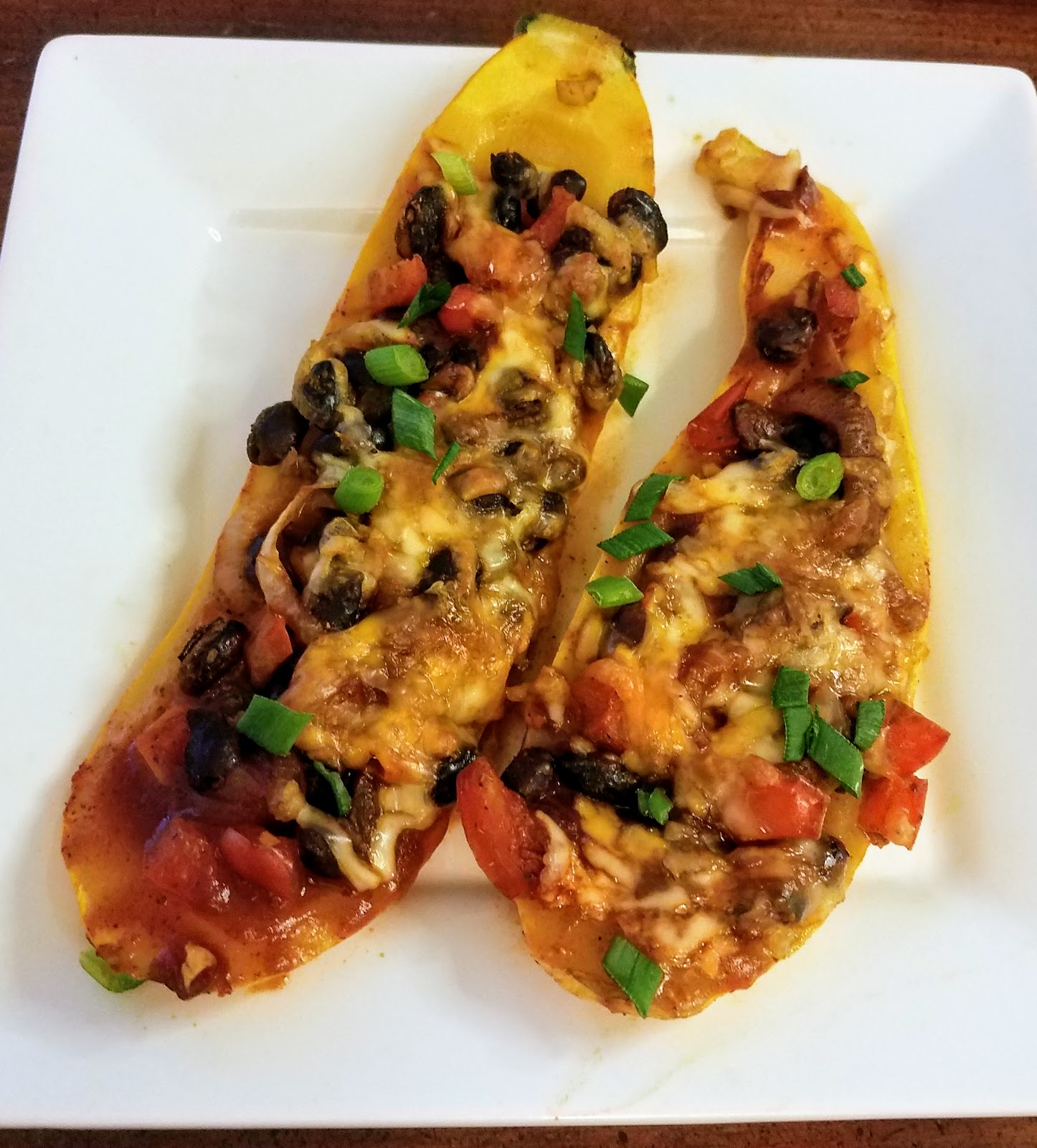 Enchilada Zucchini Boats