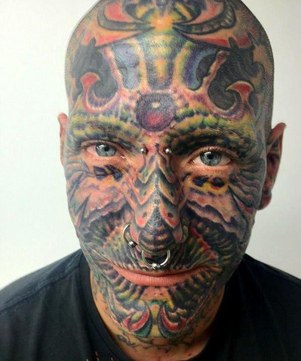 Fenryss: Tattooed face colection