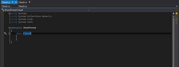James Visual Studio Show Pinned Tabs In A Separate Row