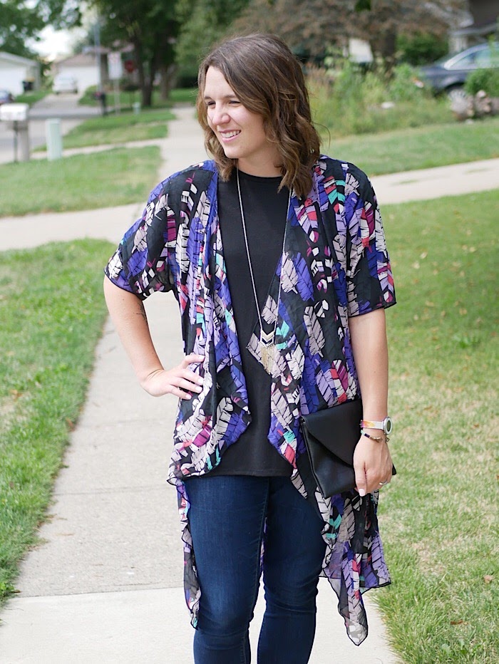 bybmg: 2 Ways to Wear the LuLaRoe Shirley