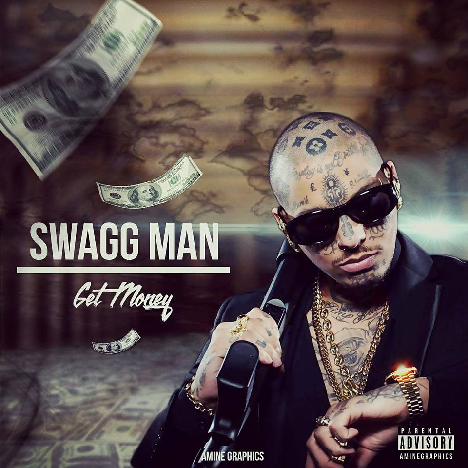 SWAGG MAN Get Money Amine Graphics