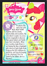 My Little Pony Apple Bloom Series 1 Trading Card