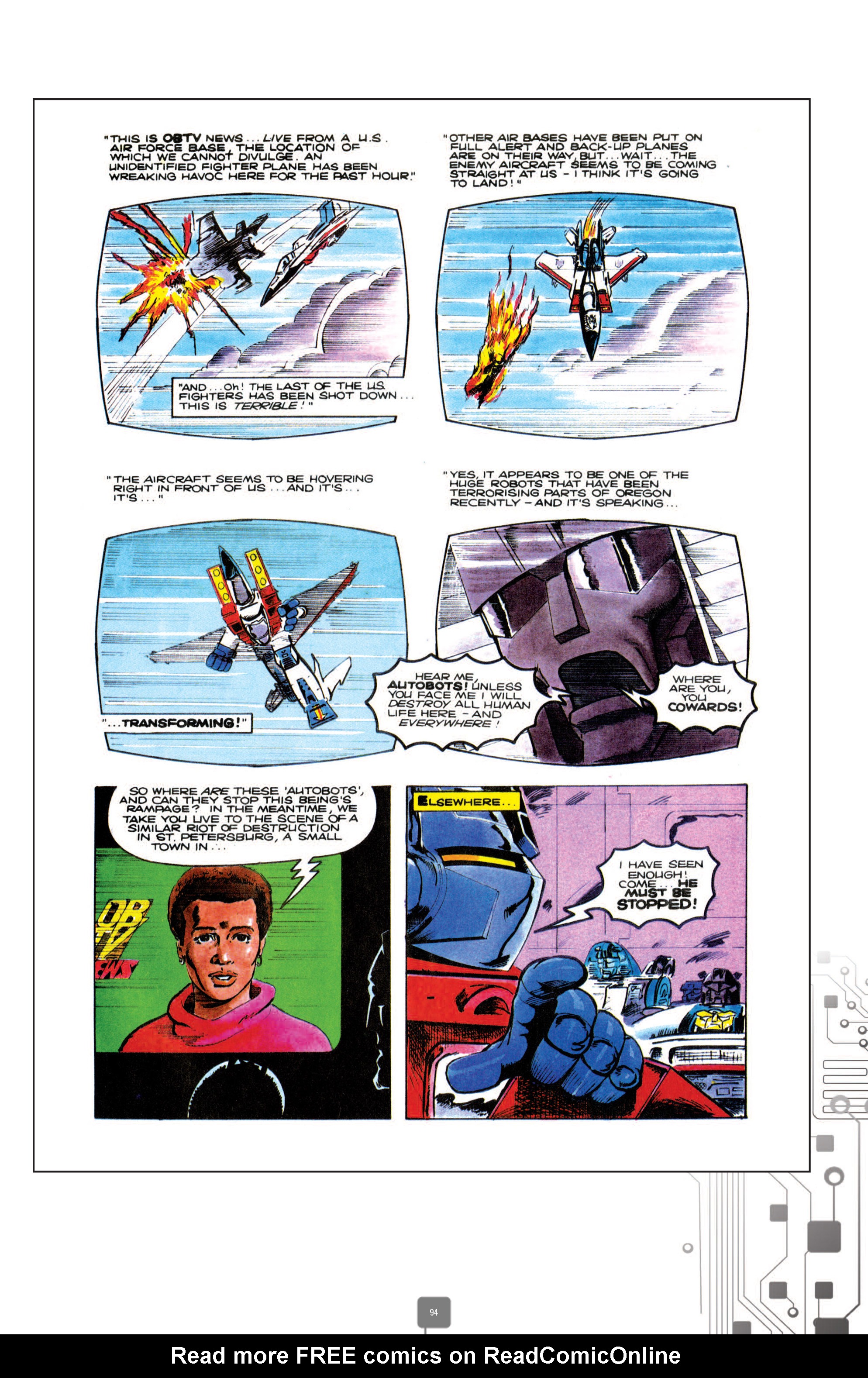 Read online The Transformers Classics UK comic -  Issue # TPB 1 - 95