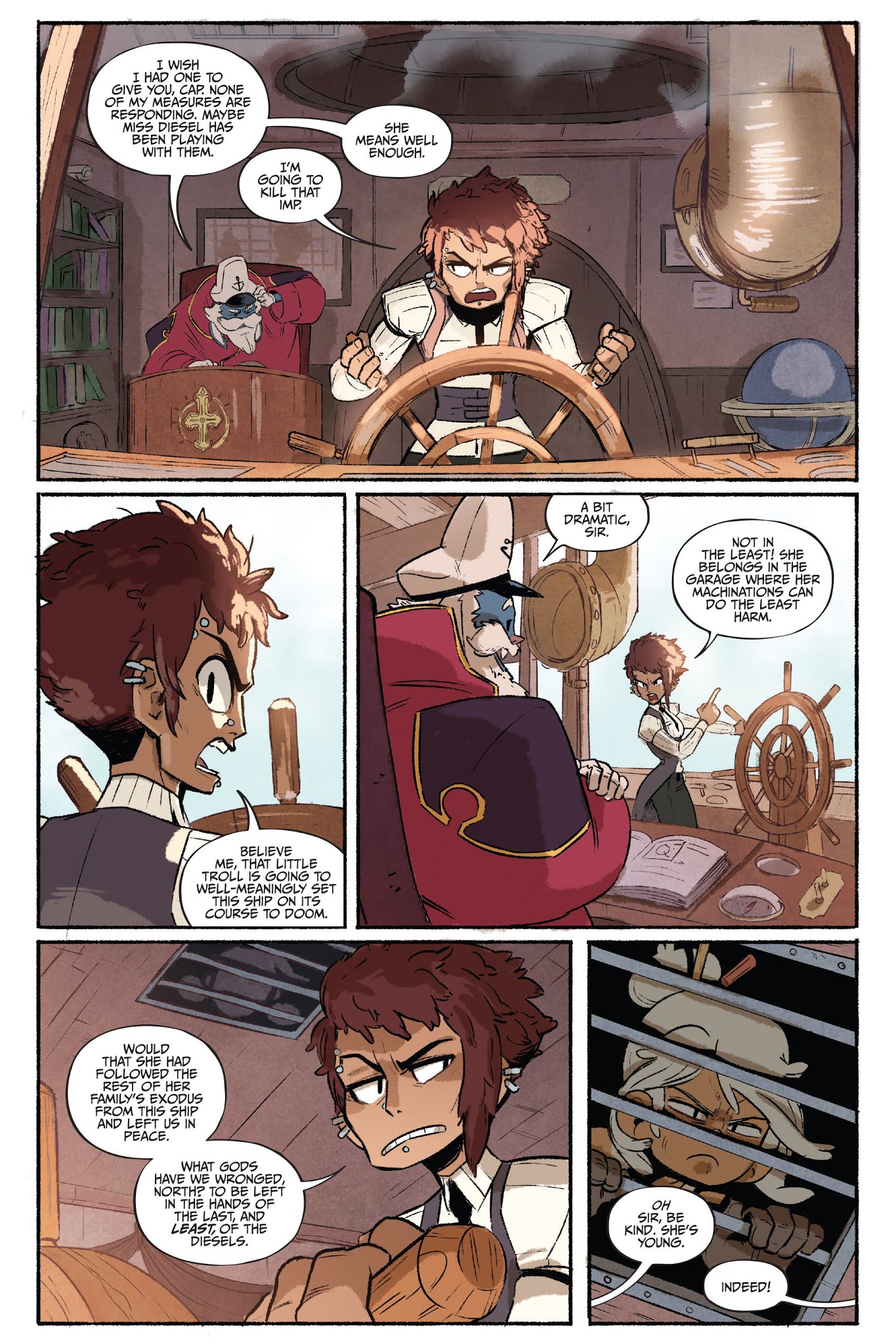 Read online Tyson Hesse's Diesel: Ignition comic -  Issue # TPB (Part 1) - 28