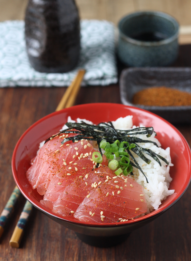 tuna-sashimi-rice-bowl-recipe